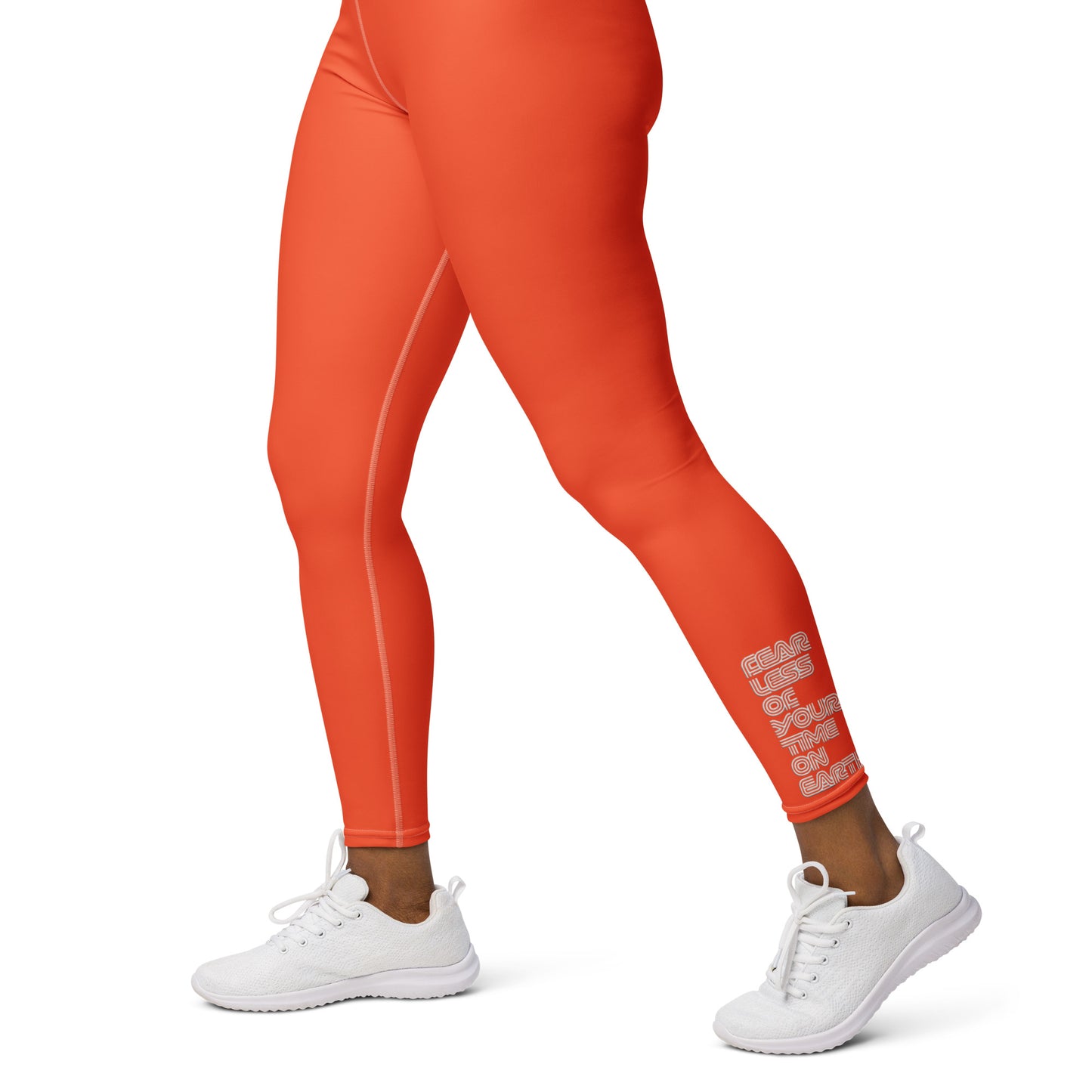 The FLYTE Brand Yoga Leggings (Orange)