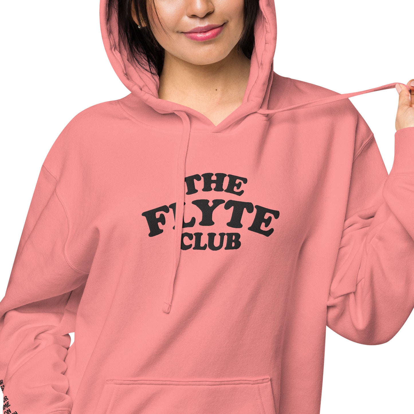 The FLYTE Brand Unisex pigment-dyed hoodie