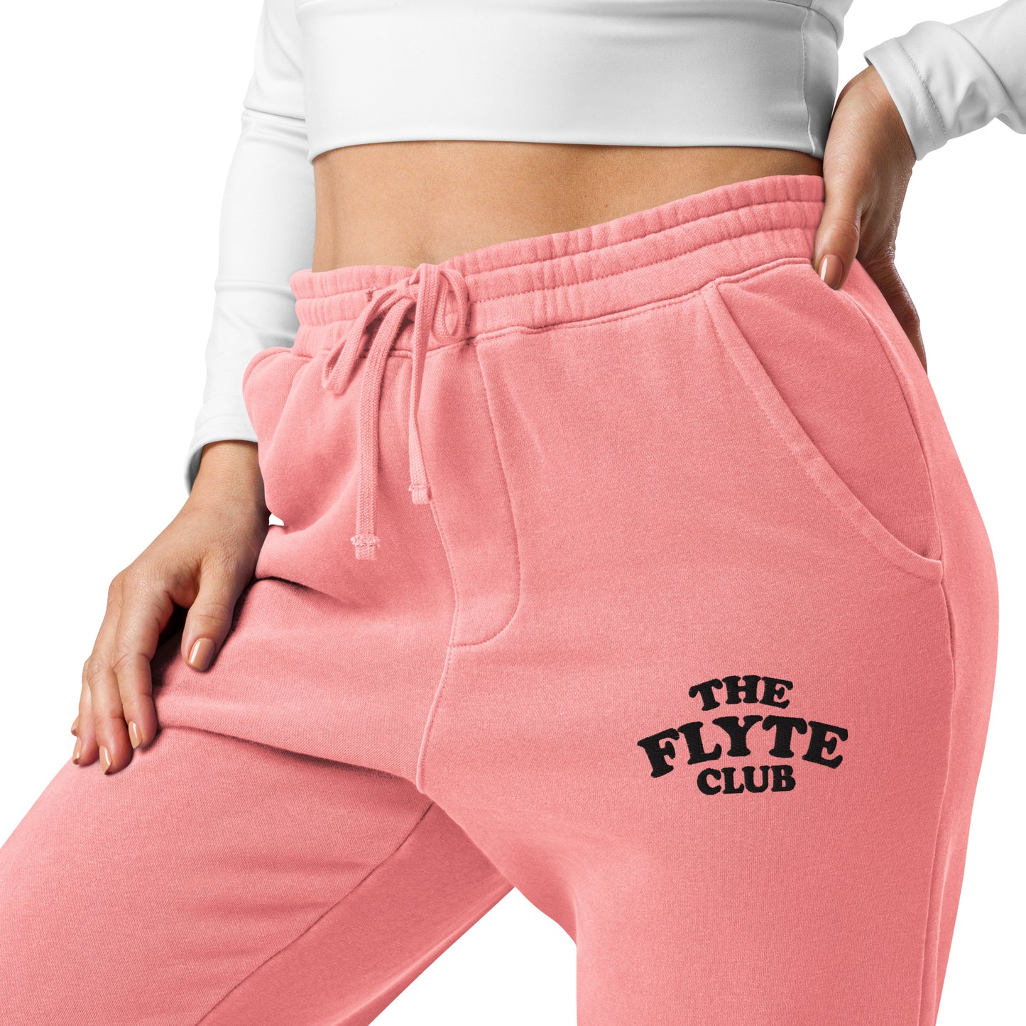 The FLYTE Club Unisex pigment-dyed sweatpants