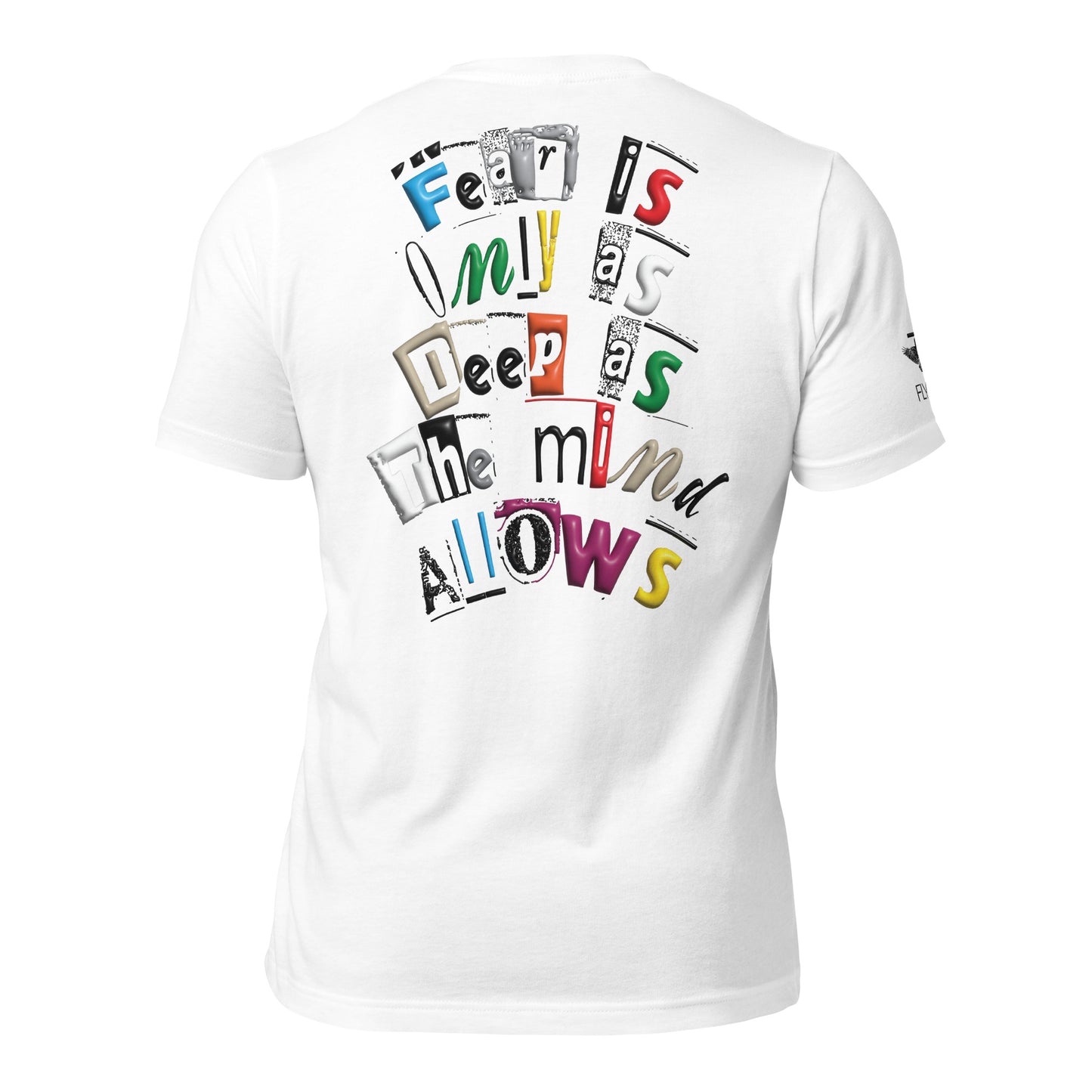 The FLYTE Brand New "Multi Logo" Unisex t-shirt