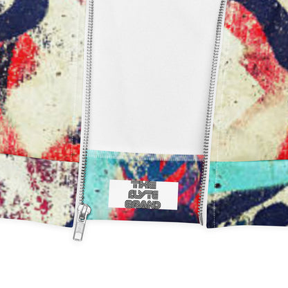 The FLYTE Brand Graffiti Nights Unisex Bomber Jacket