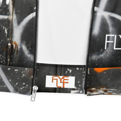 The FLYTE Brand Artistic Abstract Unisex Bomber Jacket