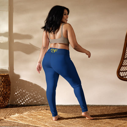 The FLYTE Brand Yoga Leggings (Royal)