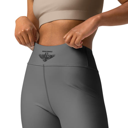 The FLYTE Brand Yoga Leggings (Carbon Grey)