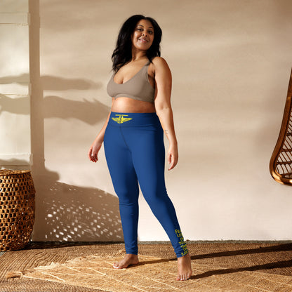 The FLYTE Brand Yoga Leggings (Royal)