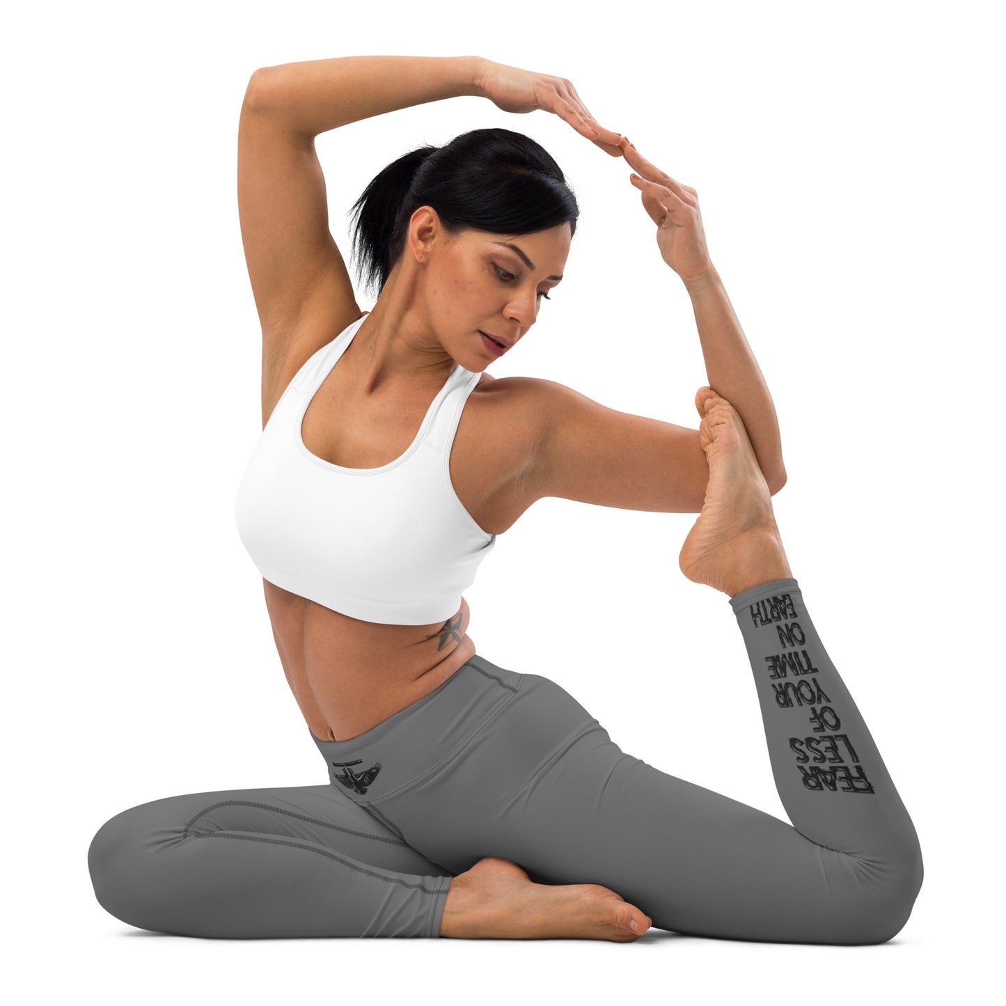 The FLYTE Brand Yoga Leggings (Carbon Grey)
