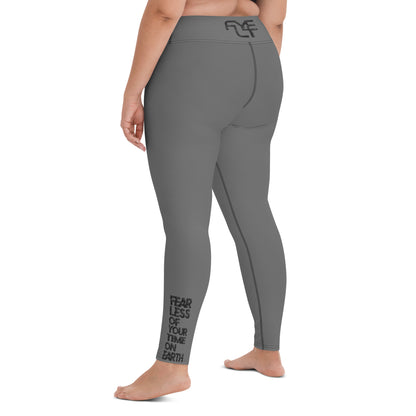 The FLYTE Brand Yoga Leggings (Carbon Grey)