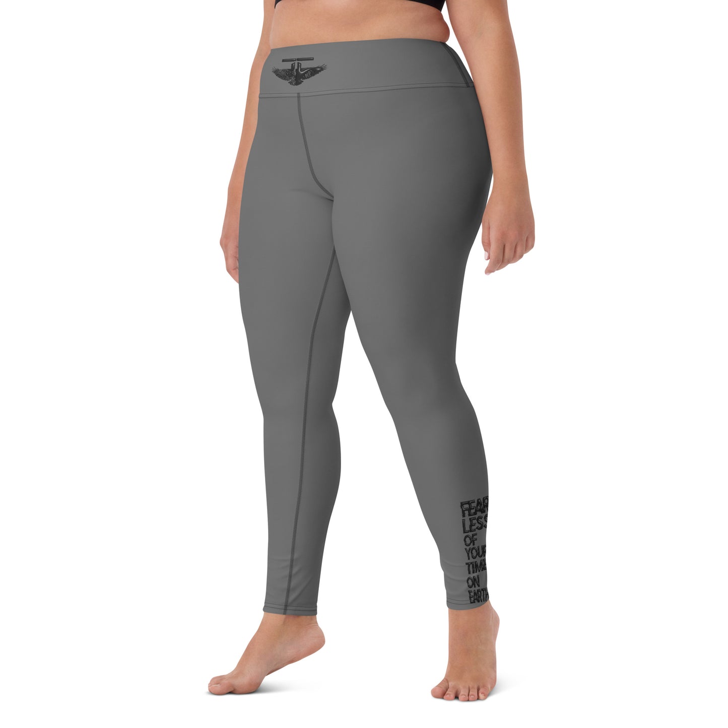 The FLYTE Brand Yoga Leggings (Carbon Grey)