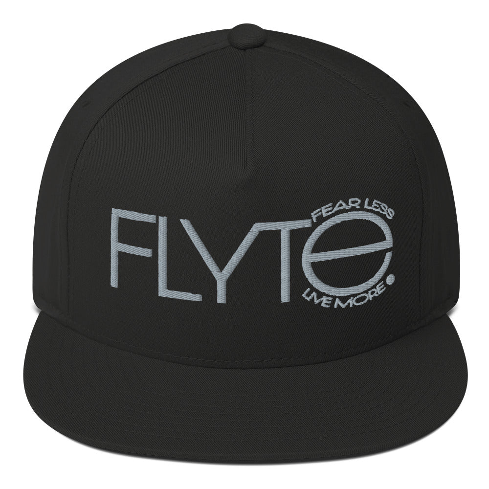 The FLYTE Brand Logo Flat Bill Cap