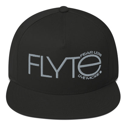 The FLYTE Brand Logo Flat Bill Cap
