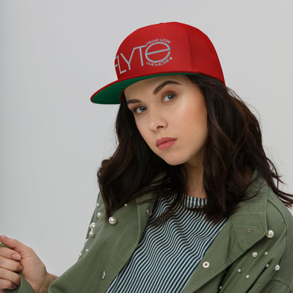 The FLYTE Brand Logo Flat Bill Cap