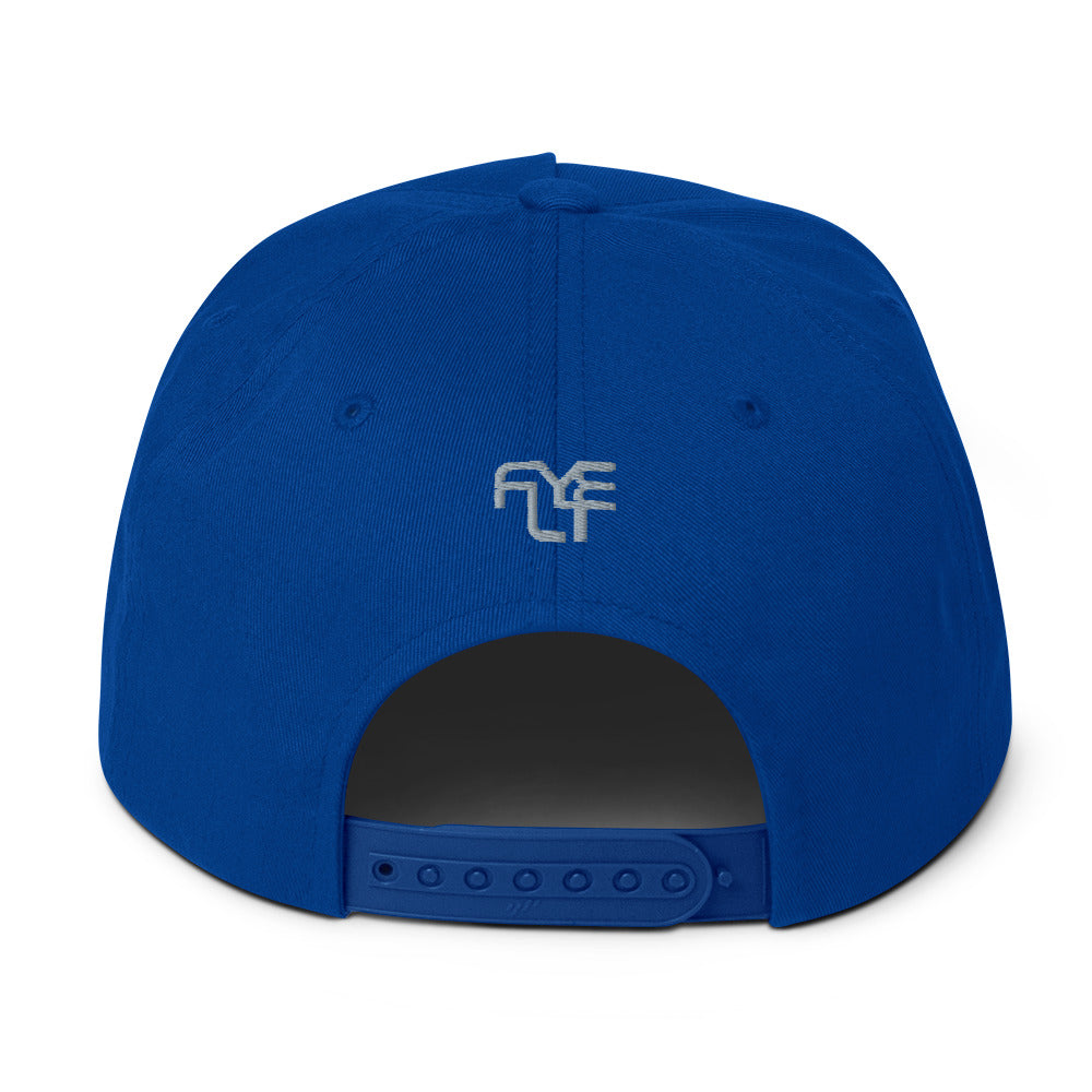 The FLYTE Brand Logo Flat Bill Cap