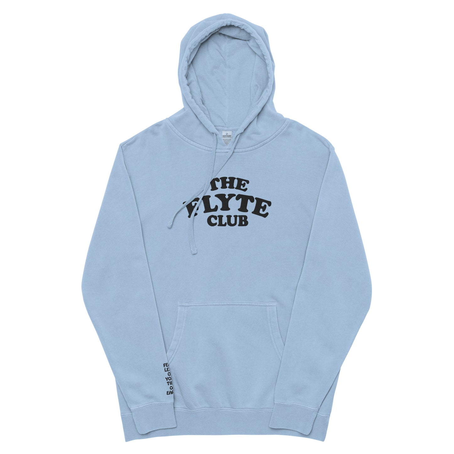 The FLYTE Brand Unisex pigment-dyed hoodie