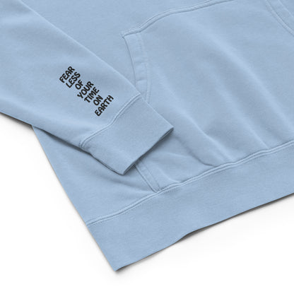The FLYTE Brand Unisex pigment-dyed hoodie