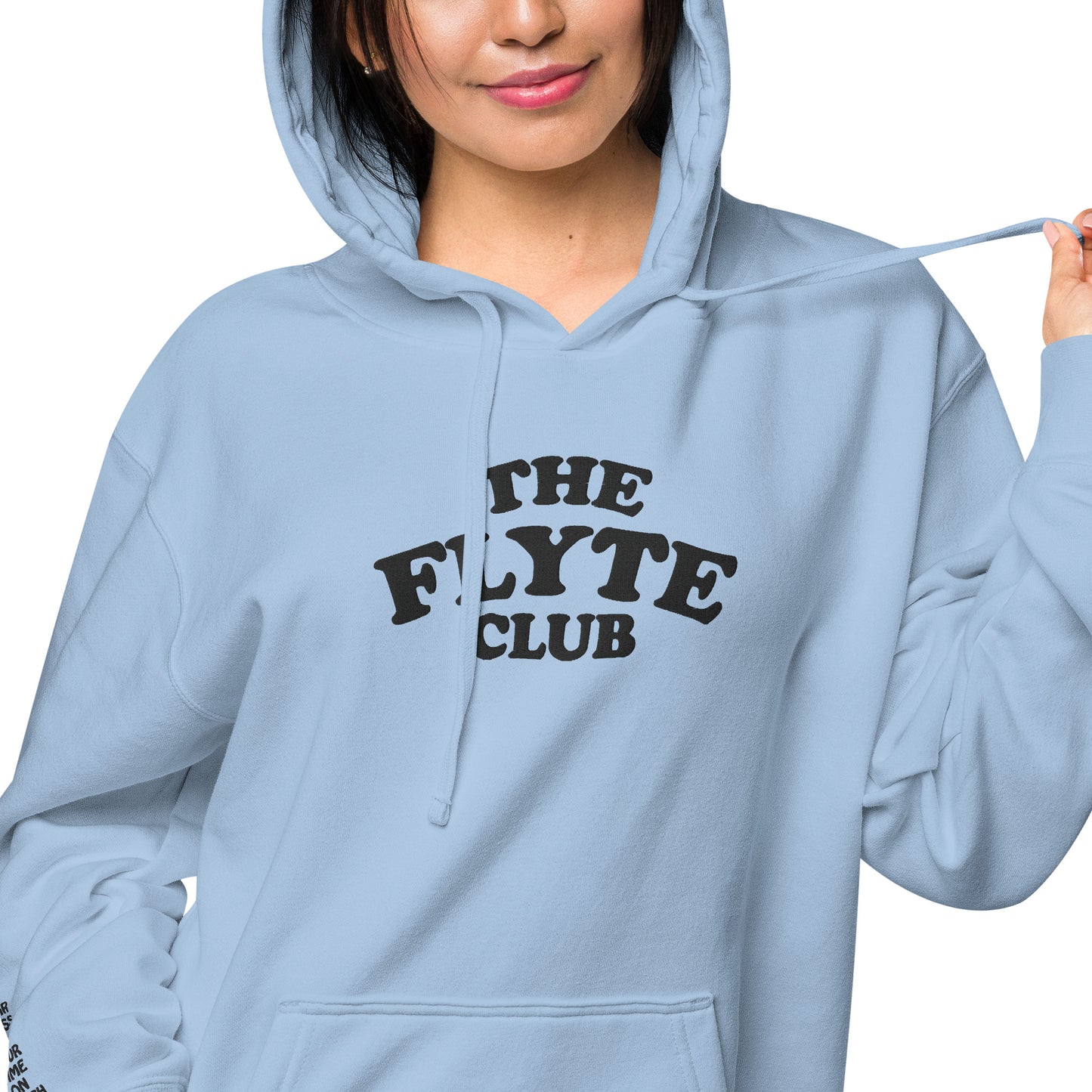 The FLYTE Brand Unisex pigment-dyed hoodie
