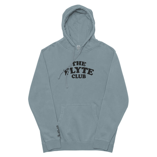The FLYTE Brand Unisex pigment-dyed hoodie