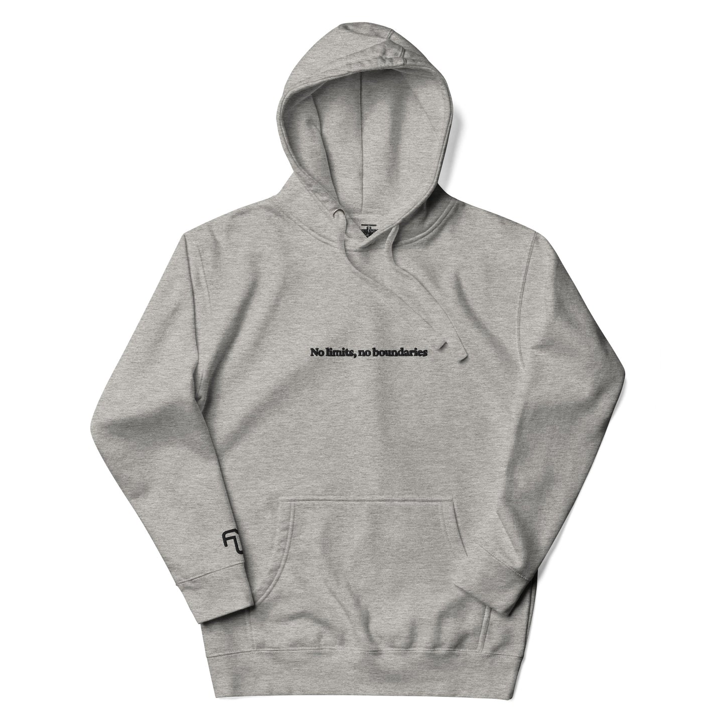 The FLYTE Brand No Limits, No Boundaries embroidered Unisex Hoodie