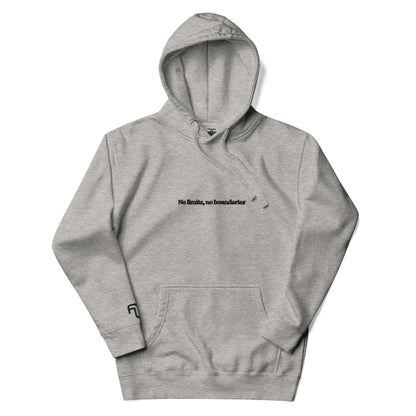 The FLYTE Brand No Limits, No Boundaries embroidered Unisex Hoodie