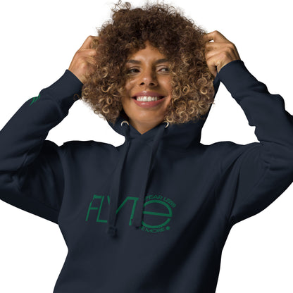 The FLYTE Brand Embroidered Unisex Hoodie