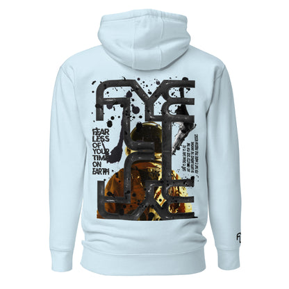 The FLYTE Brand No Limits, No Boundaries embroidered Unisex Hoodie
