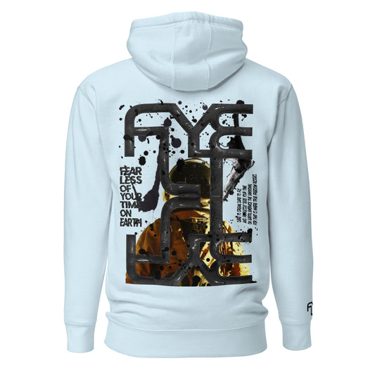 The FLYTE Brand No Limits, No Boundaries embroidered Unisex Hoodie