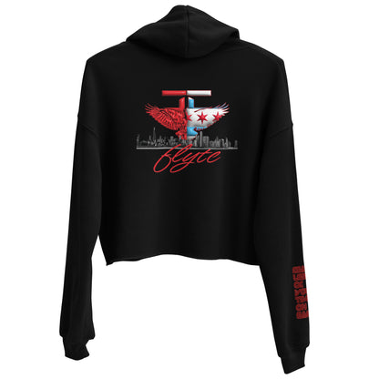 The FLYTE Brand "Home" Women's Crop Hoodie