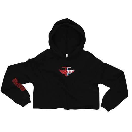 The FLYTE Brand "Home" Women's Crop Hoodie