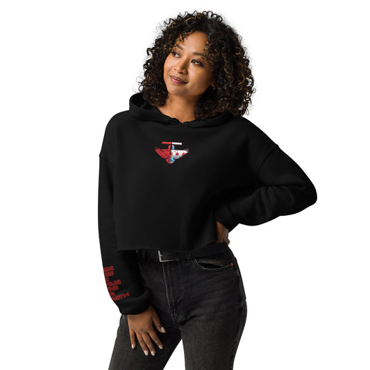 The FLYTE Brand "Home" Women's Crop Hoodie