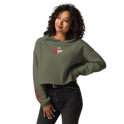 The FLYTE Brand "Home" Women's Crop Hoodie
